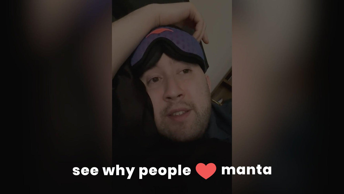 **Manta PRO Søvnmaska**