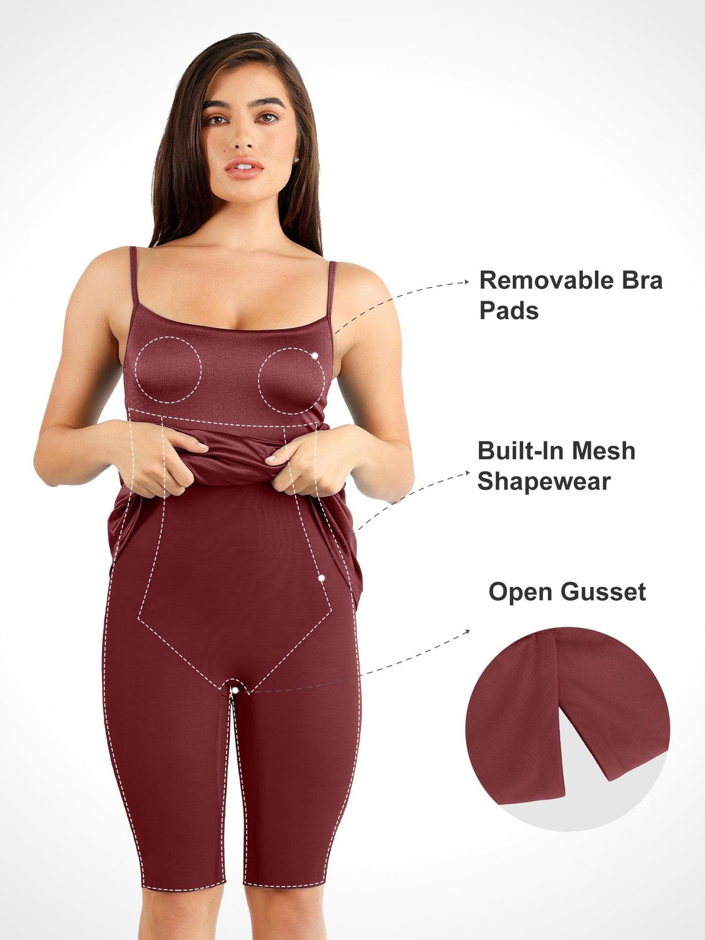 De Shapewear-kjolen